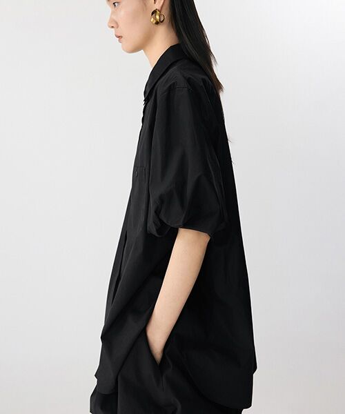 JNBY / ジェーエヌビーワイ シャツ・ブラウス | Airy Ballon-sleeve Shirt / バルーンスリーブシャツ | 詳細11