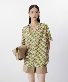 JNBY / ジェーエヌビーワイ シャツ・ブラウス | Soft Geometry Shirt / ソフト ジオメトリーシャツ