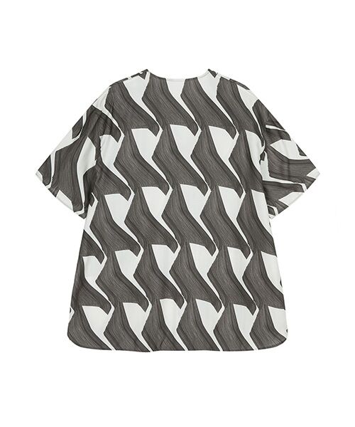 JNBY / ジェーエヌビーワイ シャツ・ブラウス | Soft Geometry Shirt / ソフト ジオメトリーシャツ | 詳細8