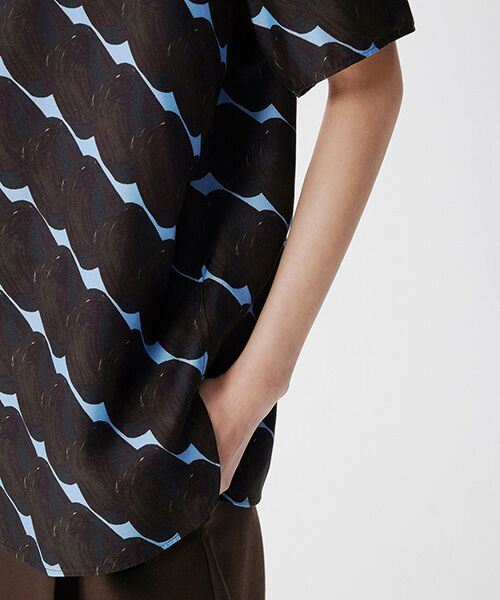 JNBY / ジェーエヌビーワイ シャツ・ブラウス | Soft Geometry Shirt / ソフト ジオメトリーシャツ | 詳細12