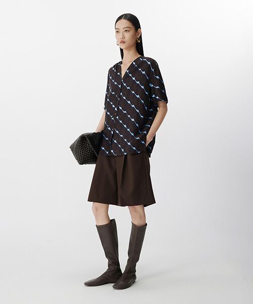 JNBY / ジェーエヌビーワイ シャツ・ブラウス | Soft Geometry Shirt / ソフト ジオメトリーシャツ | 詳細14