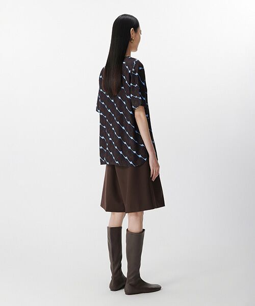 JNBY / ジェーエヌビーワイ シャツ・ブラウス | Soft Geometry Shirt / ソフト ジオメトリーシャツ | 詳細15