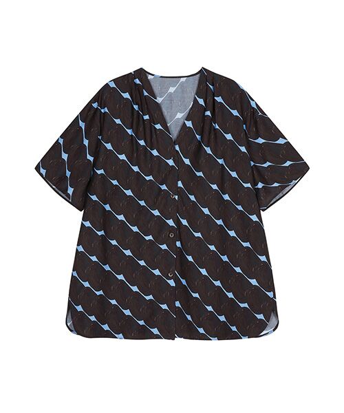 JNBY / ジェーエヌビーワイ シャツ・ブラウス | Soft Geometry Shirt / ソフト ジオメトリーシャツ | 詳細16