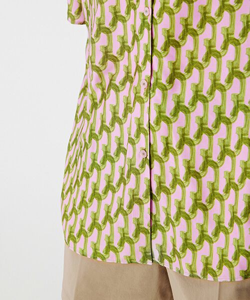 セール】 Soft Geometry Shirt / ソフト ジオメトリーシャツ