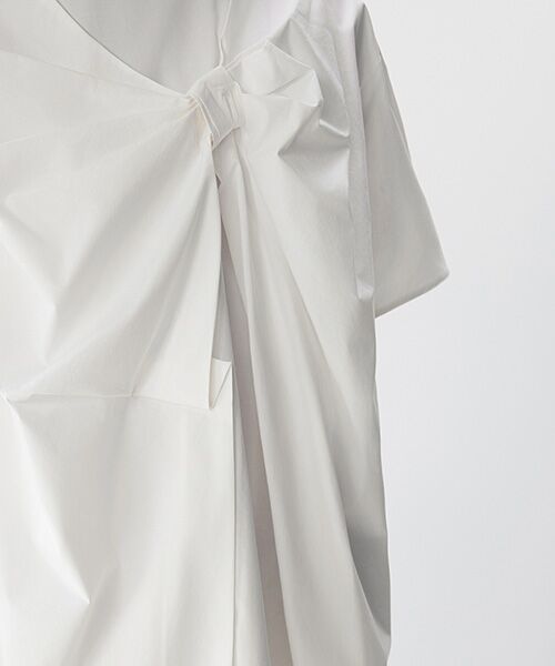JNBY / ジェーエヌビーワイ シャツ・ブラウス | Breeze Tie Asym Shirt / リボンシャツブラウス | 詳細2