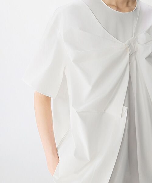 JNBY / ジェーエヌビーワイ シャツ・ブラウス | Breeze Tie Asym Shirt / リボンシャツブラウス | 詳細3