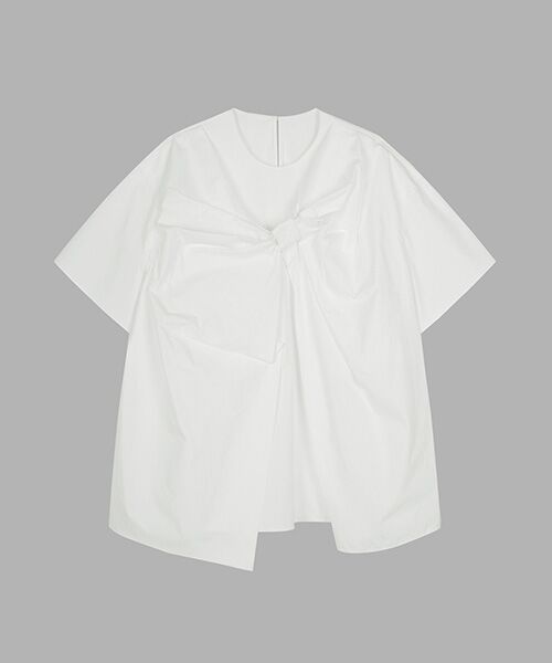 JNBY / ジェーエヌビーワイ シャツ・ブラウス | Breeze Tie Asym Shirt / リボンシャツブラウス | 詳細7