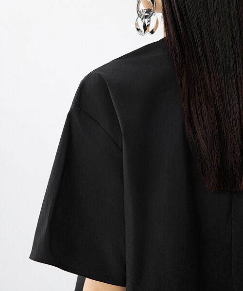 JNBY / ジェーエヌビーワイ シャツ・ブラウス | Breeze Tie Asym Shirt / リボンシャツブラウス | 詳細12