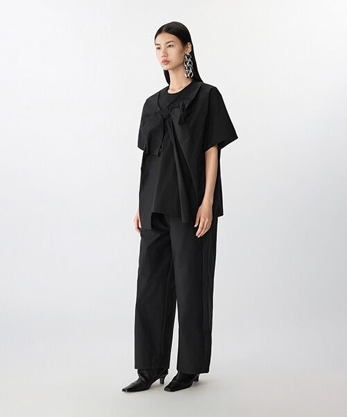 JNBY / ジェーエヌビーワイ シャツ・ブラウス | Breeze Tie Asym Shirt / リボンシャツブラウス | 詳細13