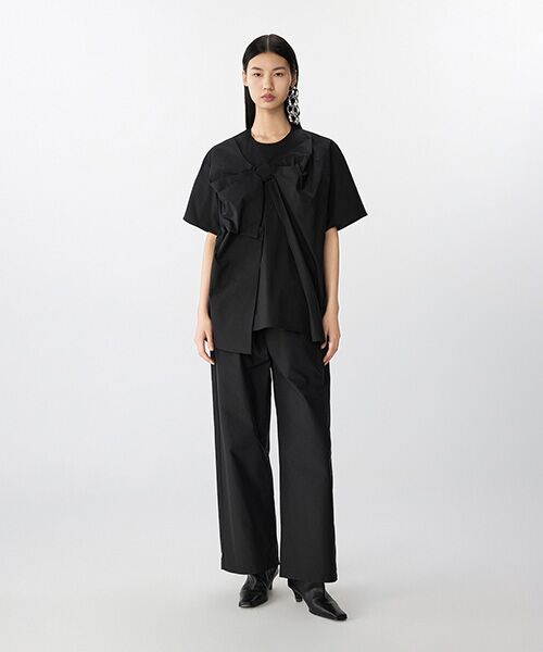 JNBY / ジェーエヌビーワイ シャツ・ブラウス | Breeze Tie Asym Shirt / リボンシャツブラウス | 詳細15