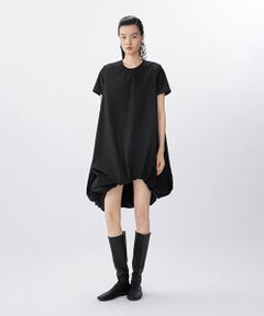 JNBY / ジェーエヌビーワイ ミニ丈・ひざ丈ワンピース | Asymmetric Balloon Dress / バルーンドレス