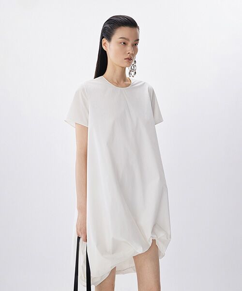 JNBY / ジェーエヌビーワイ ミニ丈・ひざ丈ワンピース | Asymmetric Balloon Dress / バルーンドレス | 詳細3