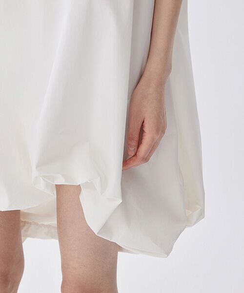 JNBY / ジェーエヌビーワイ ミニ丈・ひざ丈ワンピース | Asymmetric Balloon Dress / バルーンドレス | 詳細6