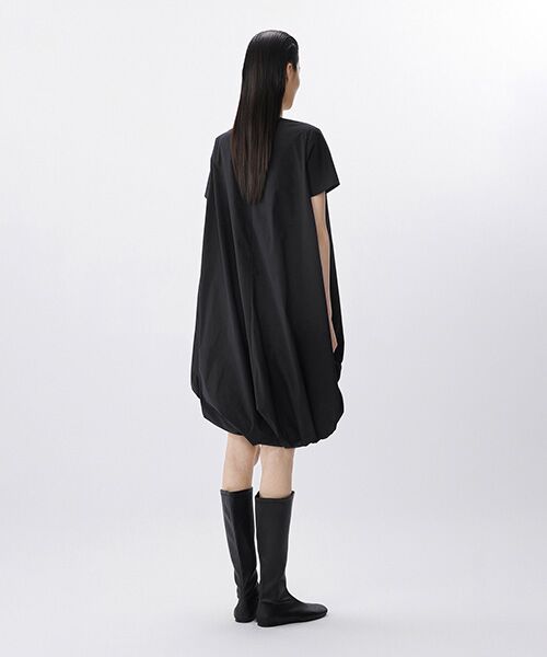 JNBY / ジェーエヌビーワイ ミニ丈・ひざ丈ワンピース | Asymmetric Balloon Dress / バルーンドレス | 詳細11