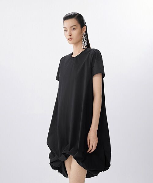 セール】 Asymmetric Balloon Dress / バルーンドレス （ミニ丈