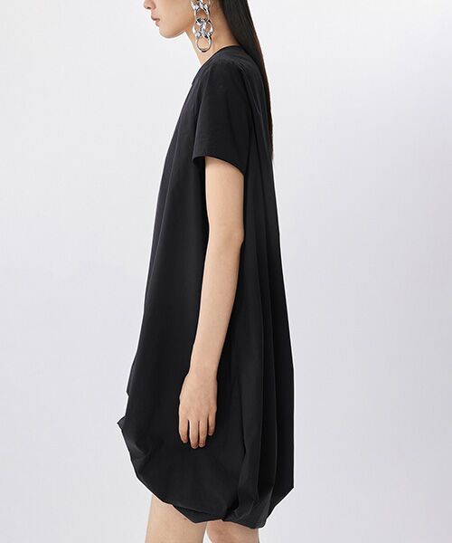 セール】 Asymmetric Balloon Dress / バルーンドレス （ミニ丈