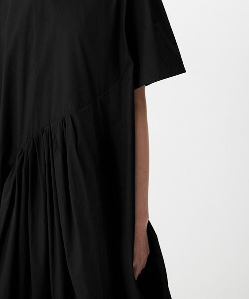 JNBY / ジェーエヌビーワイ ミニ丈・ひざ丈ワンピース | Breezy Gathered Dress / ギャザードレスワンピース | 詳細6