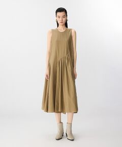 JNBY / ジェーエヌビーワイ ロング・マキシ丈ワンピース | Shimmer Pleated Dress / プリーツドレス