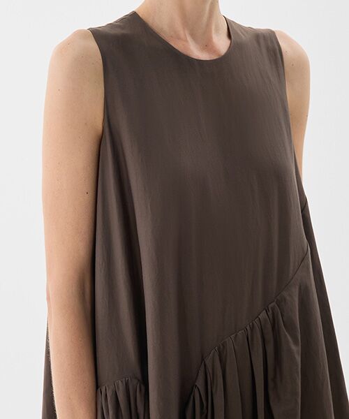 JNBY / ジェーエヌビーワイ ロング・マキシ丈ワンピース | Shimmer Pleated Dress / プリーツドレス | 詳細23