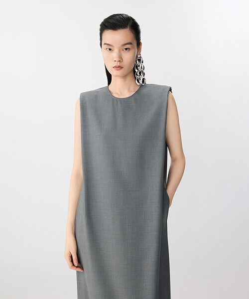 JNBY / ジェーエヌビーワイ ロング・マキシ丈ワンピース | Retro Line Dress / レトロラインドレス | 詳細3