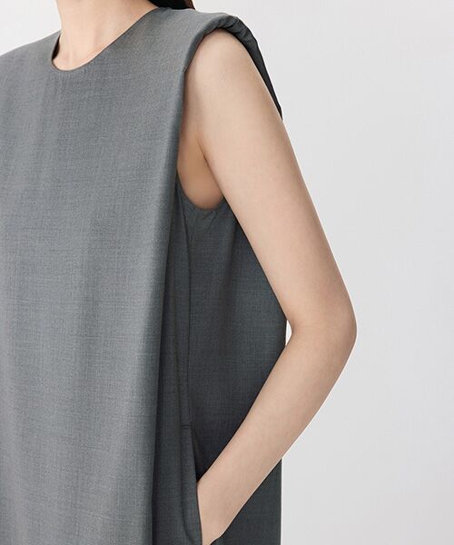 JNBY / ジェーエヌビーワイ ロング・マキシ丈ワンピース | Retro Line Dress / レトロラインドレス | 詳細6