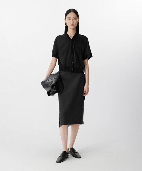 JNBY / ジェーエヌビーワイ シャツ・ブラウス | Dual Texture Elegance Cardigan / エレガンスカーディガン | 詳細4