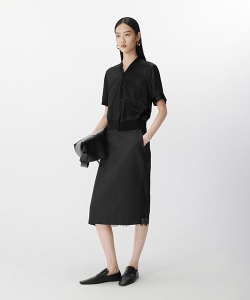 JNBY / ジェーエヌビーワイ シャツ・ブラウス | Dual Texture Elegance Cardigan / エレガンスカーディガン | 詳細5