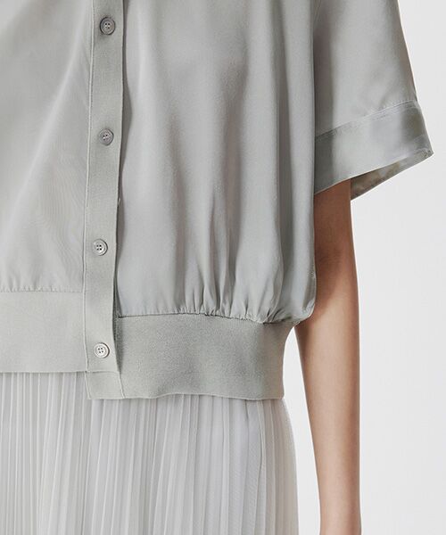 JNBY / ジェーエヌビーワイ シャツ・ブラウス | Dual Texture Elegance Cardigan / エレガンスカーディガン | 詳細16