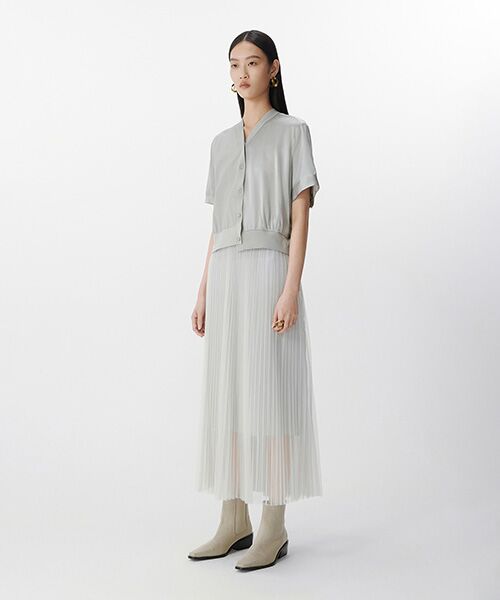 JNBY / ジェーエヌビーワイ シャツ・ブラウス | Dual Texture Elegance Cardigan / エレガンスカーディガン | 詳細18