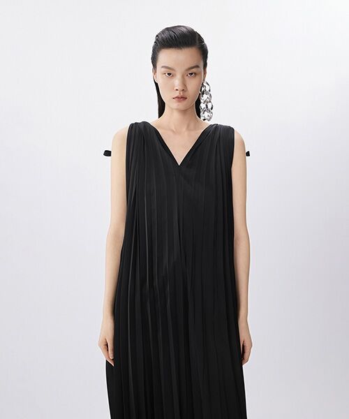 JNBY / ジェーエヌビーワイ ロング・マキシ丈ワンピース | Graceflow Pleated Dress / プリーツドレス | 詳細3