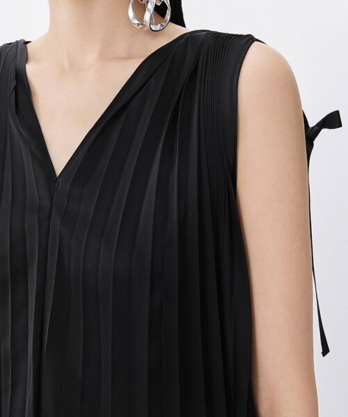JNBY / ジェーエヌビーワイ ロング・マキシ丈ワンピース | Graceflow Pleated Dress / プリーツドレス | 詳細5