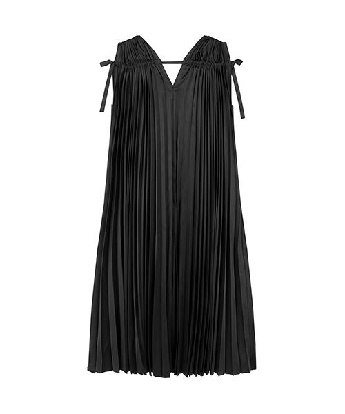 JNBY / ジェーエヌビーワイ ロング・マキシ丈ワンピース | Graceflow Pleated Dress / プリーツドレス | 詳細8