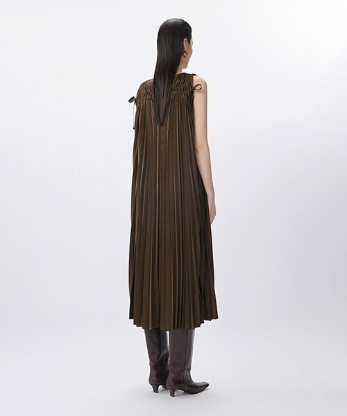 JNBY / ジェーエヌビーワイ ロング・マキシ丈ワンピース | Graceflow Pleated Dress / プリーツドレス | 詳細11