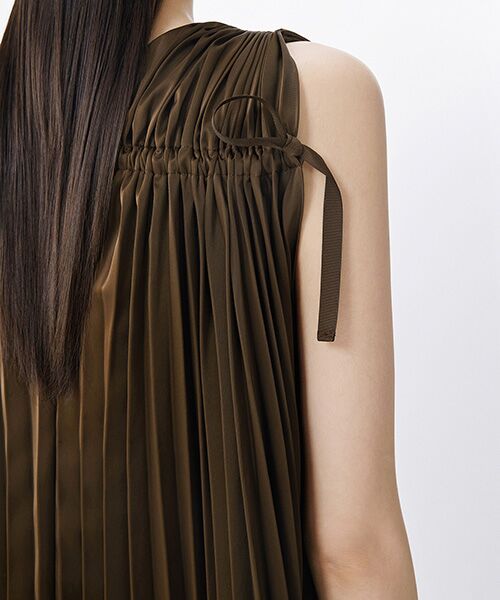 JNBY / ジェーエヌビーワイ ロング・マキシ丈ワンピース | Graceflow Pleated Dress / プリーツドレス | 詳細15