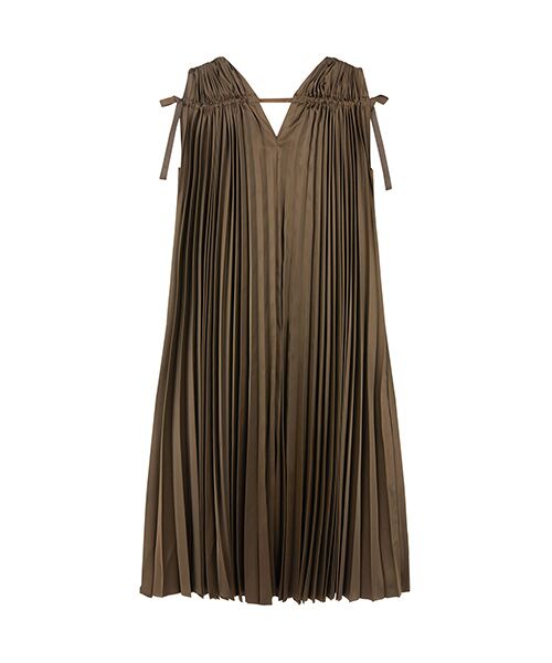 JNBY / ジェーエヌビーワイ ロング・マキシ丈ワンピース | Graceflow Pleated Dress / プリーツドレス | 詳細17