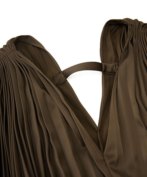 JNBY / ジェーエヌビーワイ ロング・マキシ丈ワンピース | Graceflow Pleated Dress / プリーツドレス | 詳細18