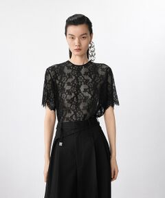 JNBY / ジェーエヌビーワイ Brushstroke Floral Smock Shirt / フローラルスモックシャツ JNBY ブラウス シャツ Brushstroke Floral Smock Shirt