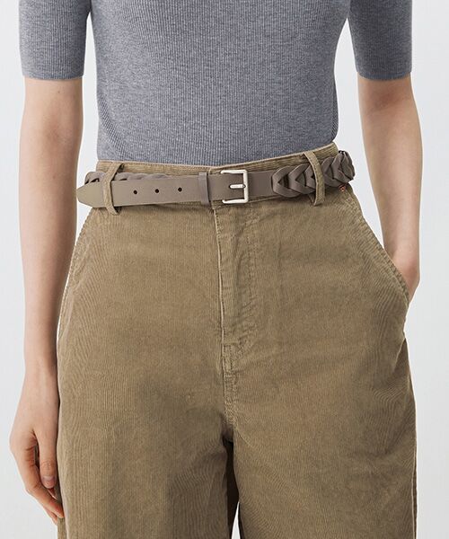 JNBY / ジェーエヌビーワイ ベルト・サスペンダー | Refined Leather Belt / レザーベルト | 詳細1