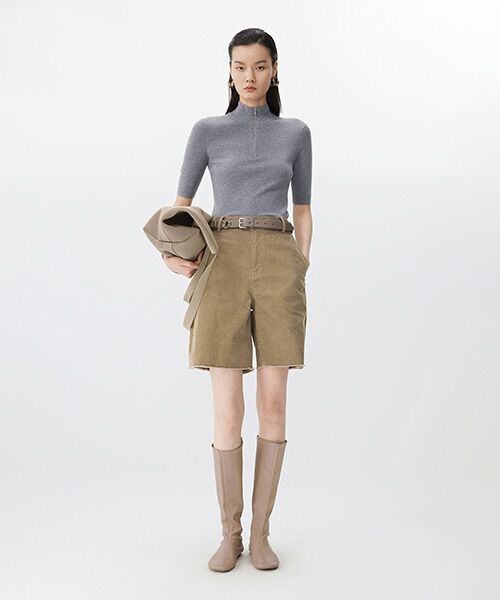 JNBY / ジェーエヌビーワイ ベルト・サスペンダー | Refined Leather Belt / レザーベルト | 詳細4