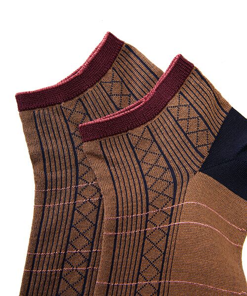 JNBY / ジェーエヌビーワイ ソックス | Striped Anklet Socks / ストライプアンクルソックス | 詳細2