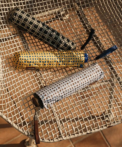 JNBY / ジェーエヌビーワイ 傘 | Sketch Plaid Umbrella / チェック柄 折りたたみ傘 | 詳細1