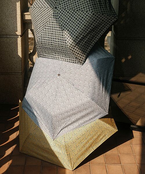 JNBY / ジェーエヌビーワイ 傘 | Sketch Plaid Umbrella / チェック柄 折りたたみ傘 | 詳細3