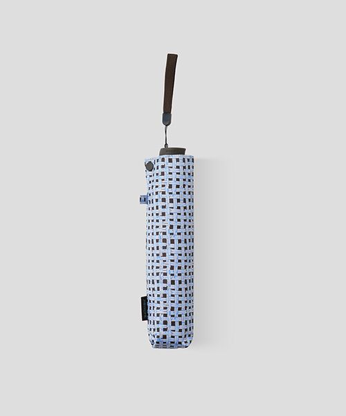 JNBY/ジェーエヌビーワイ Sketch Plaid Umbrella / チェック柄 折りたたみ傘 LIGHT BLUE ONE SIZE JNBY/ジェーエヌビーワイ Sketch Plaid Umbrella / チェック柄 折りたたみ傘 LIGHT BLUE ONE SIZE
