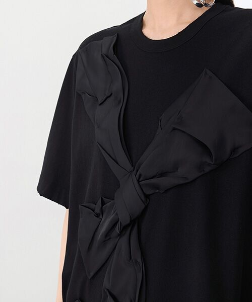 セール】 Whispering Ribbon T-shirt / リボンTシャツ
