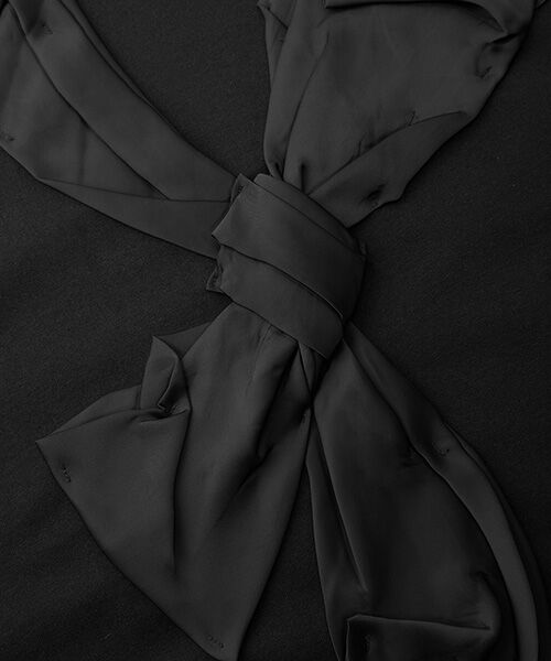 JNBY / ジェーエヌビーワイ カットソー | Whispering Ribbon T-shirt / リボンTシャツ | 詳細19