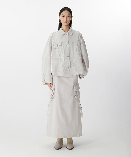 JNBY / ジェーエヌビーワイ ロング・マキシ丈スカート | Utility Grace Skirt / スカート | 詳細5