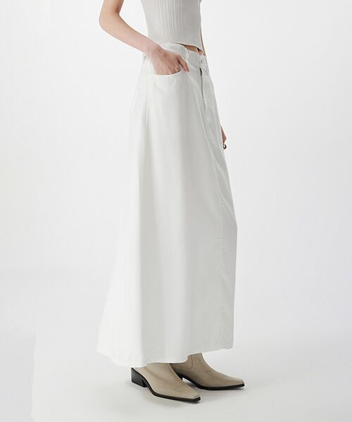 JNBY / ジェーエヌビーワイ ロング・マキシ丈スカート | Tencel Touch Skirt / テンセルスカート | 詳細1