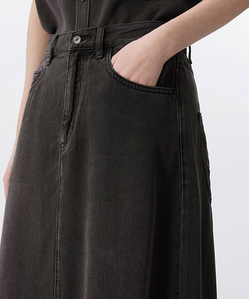 JNBY / ジェーエヌビーワイ ロング・マキシ丈スカート | Tencel Touch Skirt / テンセルスカート | 詳細14