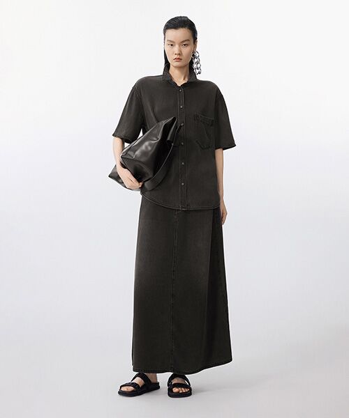 JNBY / ジェーエヌビーワイ ロング・マキシ丈スカート | Tencel Touch Skirt / テンセルスカート | 詳細16