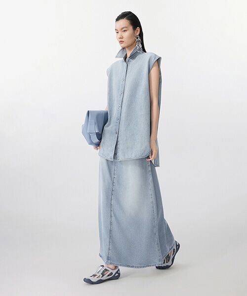 JNBY / ジェーエヌビーワイ ロング・マキシ丈スカート | Tencel Touch Skirt / テンセルスカート | 詳細26